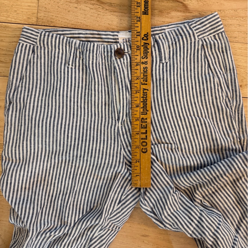 GAP linen/ cotton blend chino size 4 - Picture 4 of 7